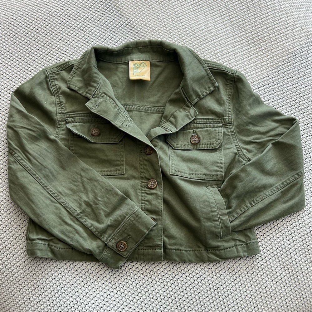 THEREABOUTS Stylish Kids Green Denim Jacket